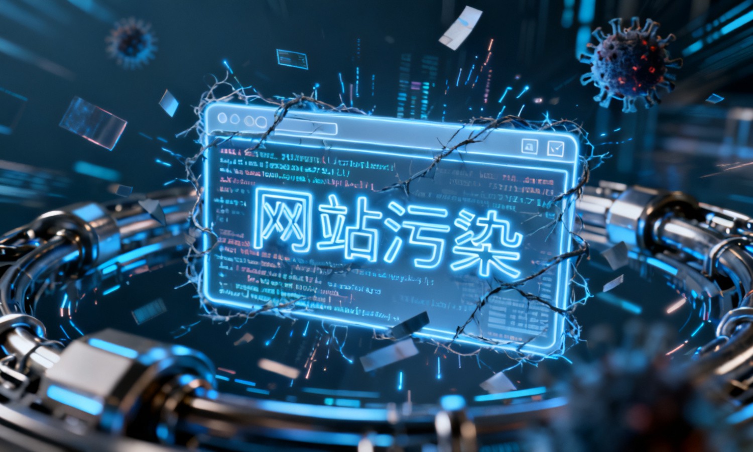网站污染
