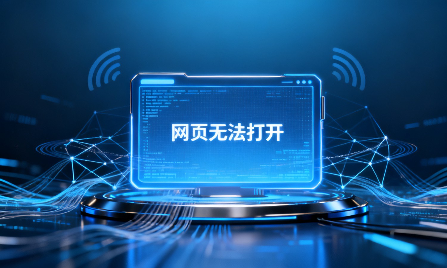 网页无法打开