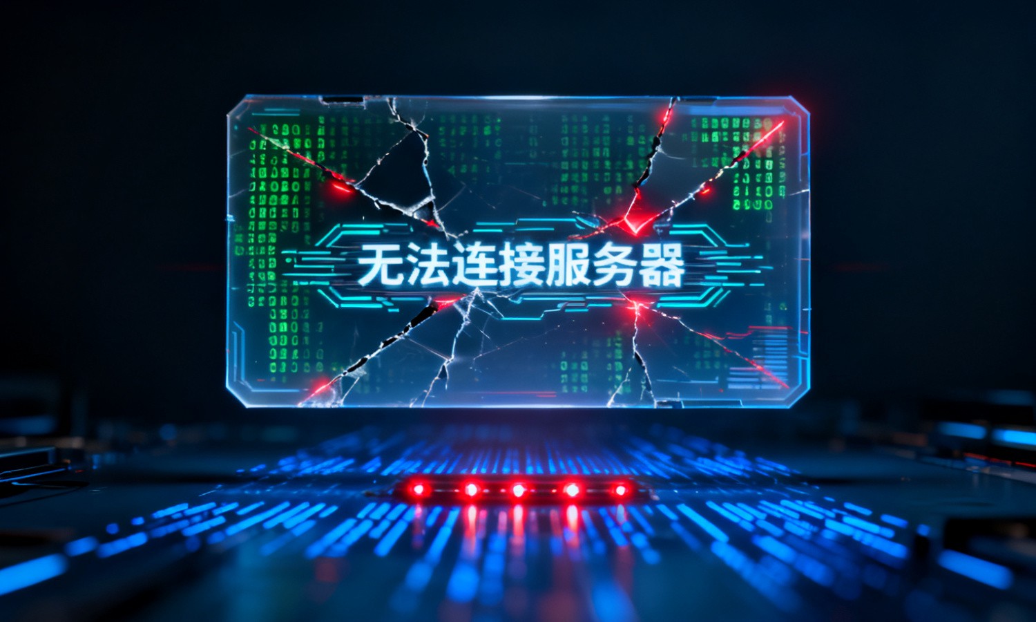 无法连接服务器