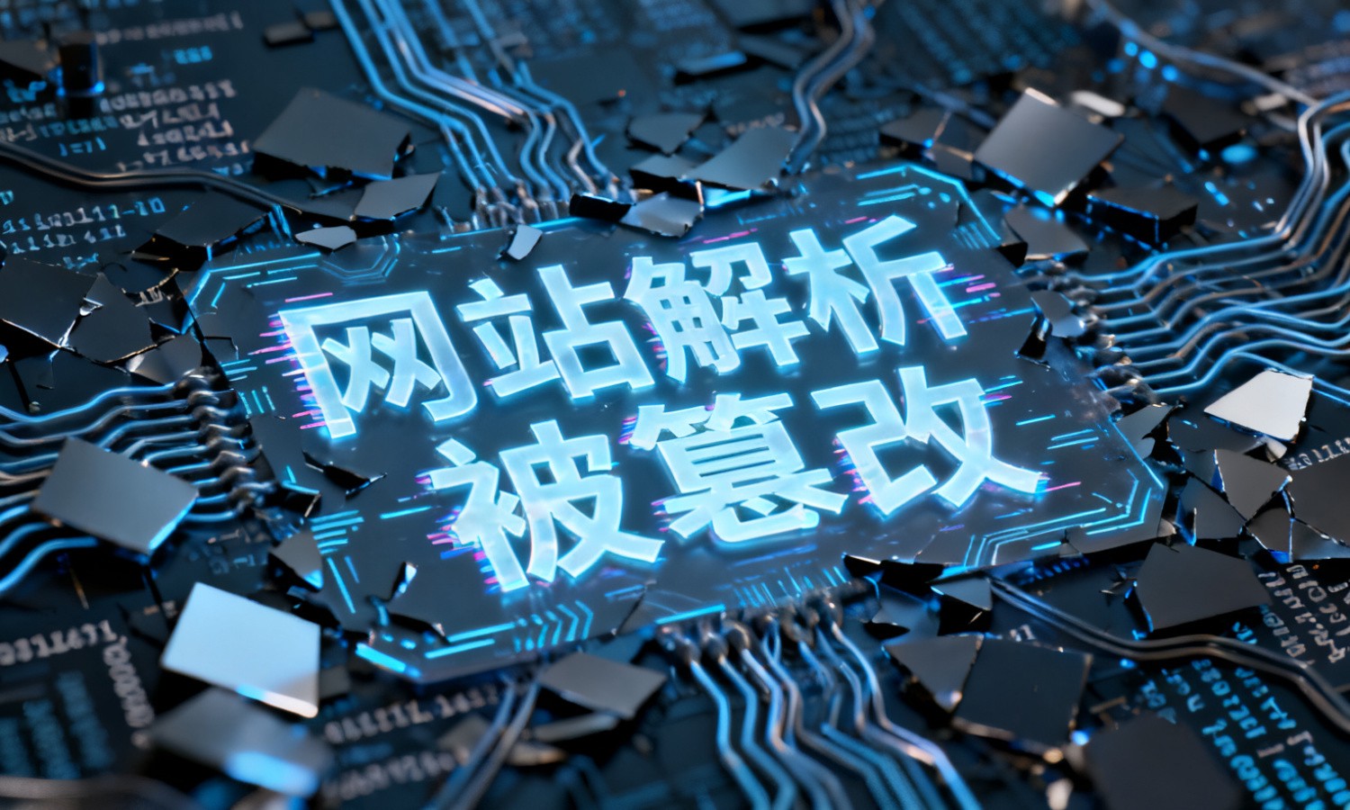 网站解析被篡改