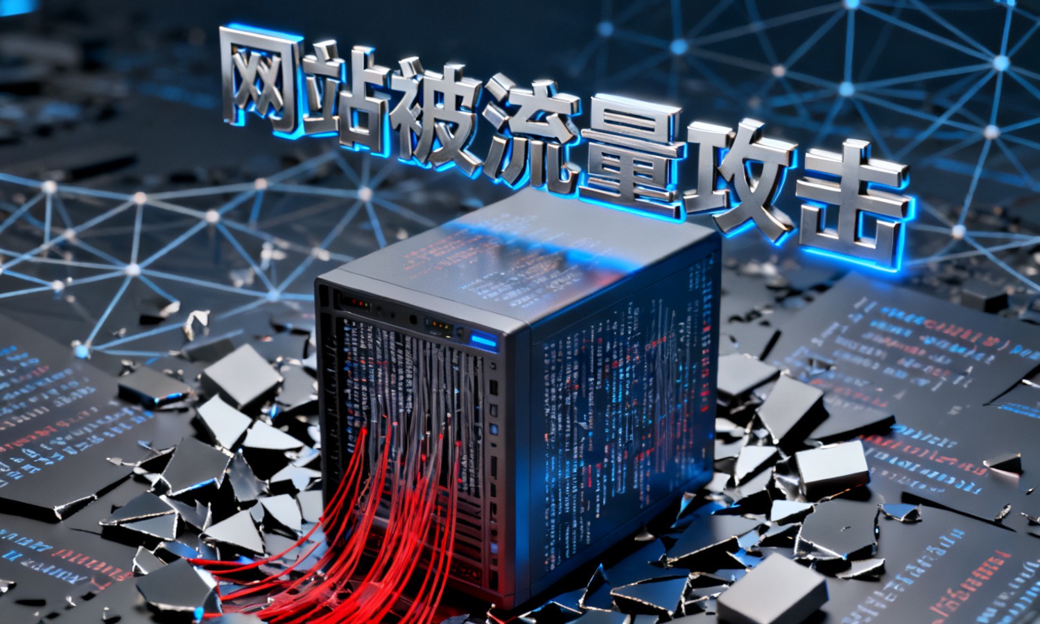 网站被流量攻击