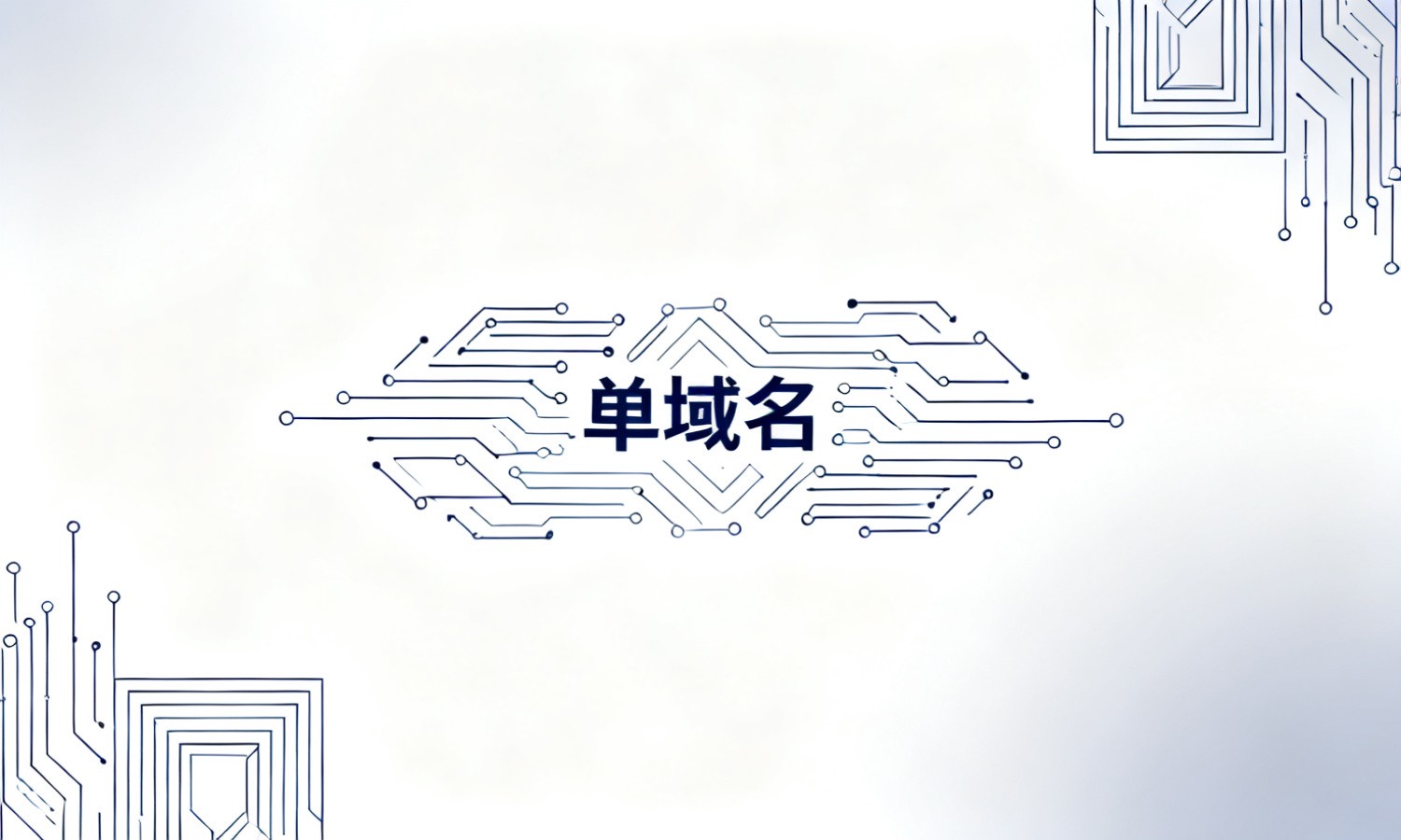 单域名