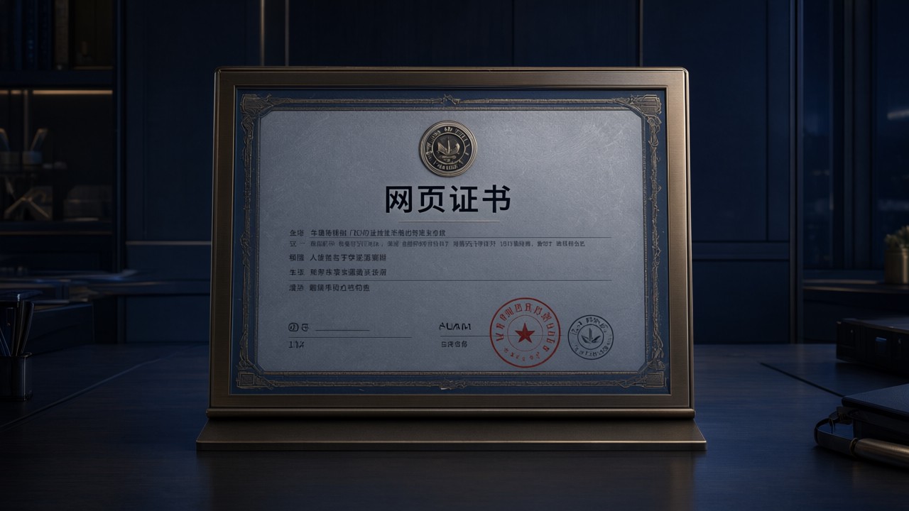 网页证书
