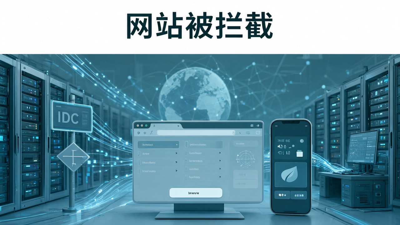 网站被拦截