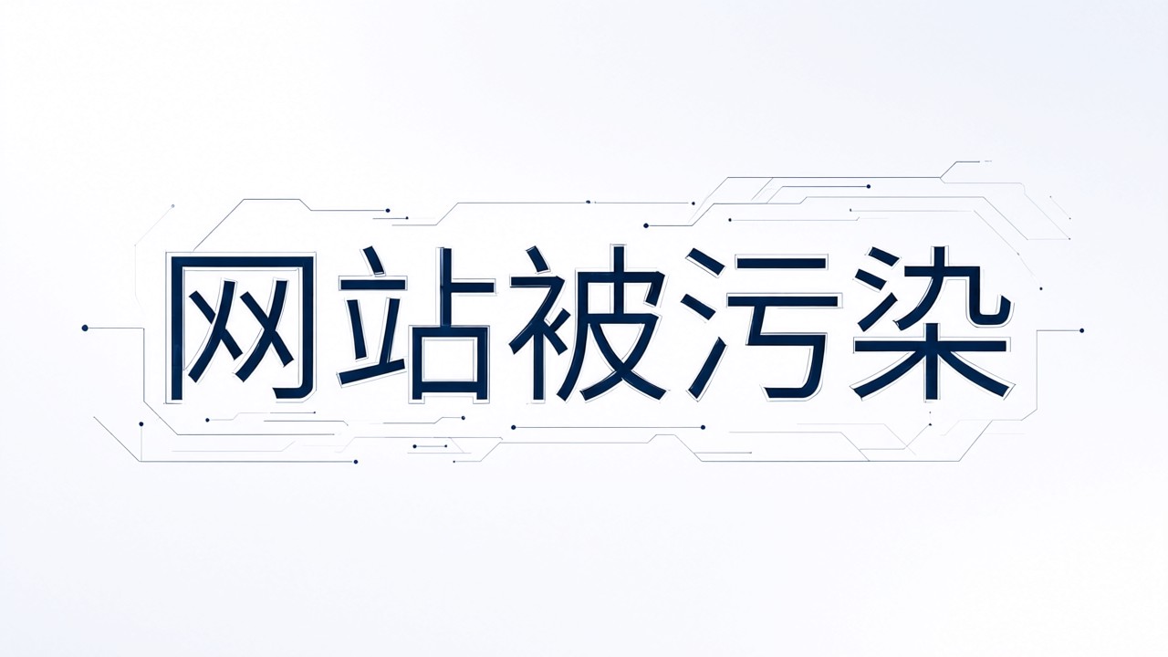 网站被污染