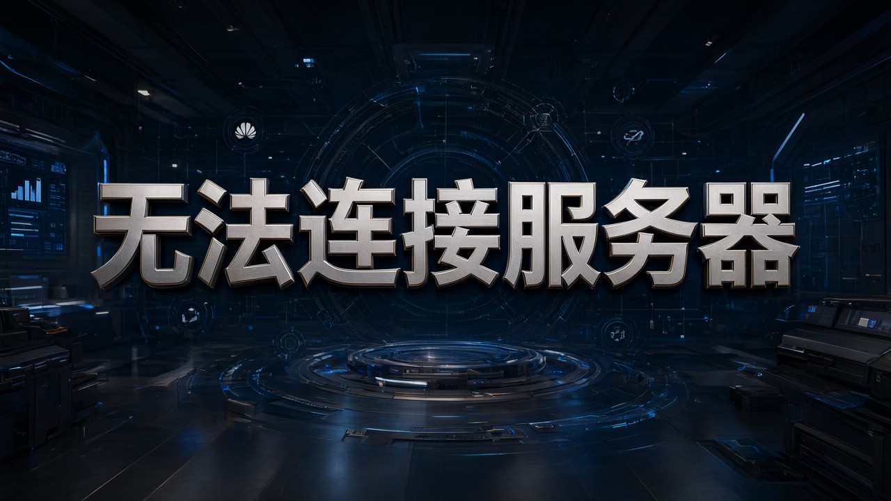 无法连接服务器